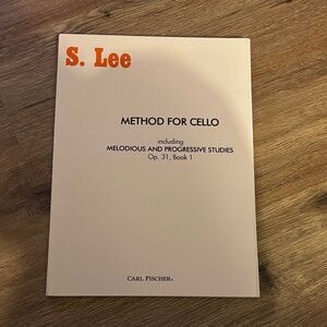 Carl Fischer Method for Cello Book